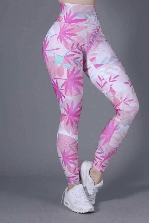 Women AOP Gym Leggings - Image 7
