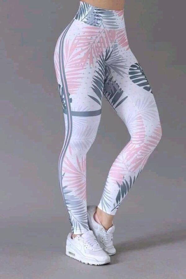 Women AOP Gym Leggings - Image 8