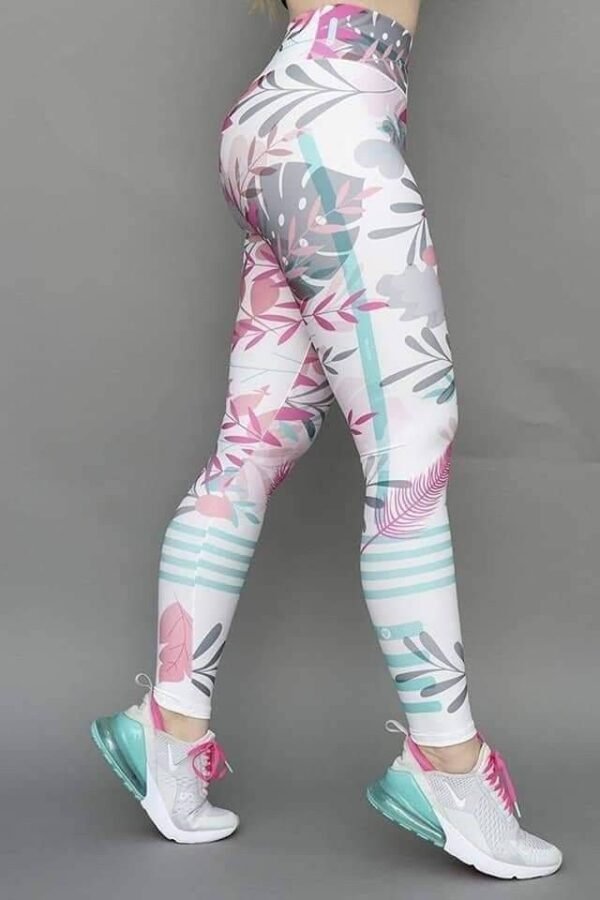 Women AOP Gym Leggings - Image 9