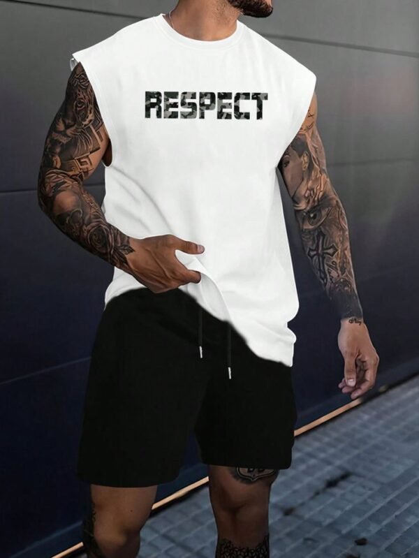 Men's Sleeveless T-shirt - Image 3